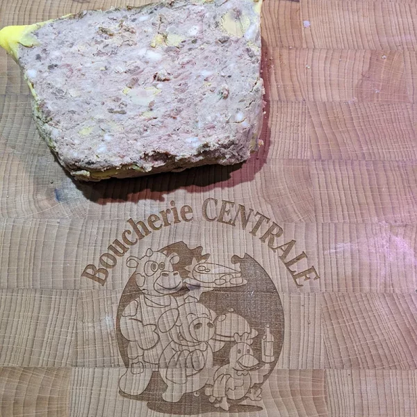 Terrine canard girolles